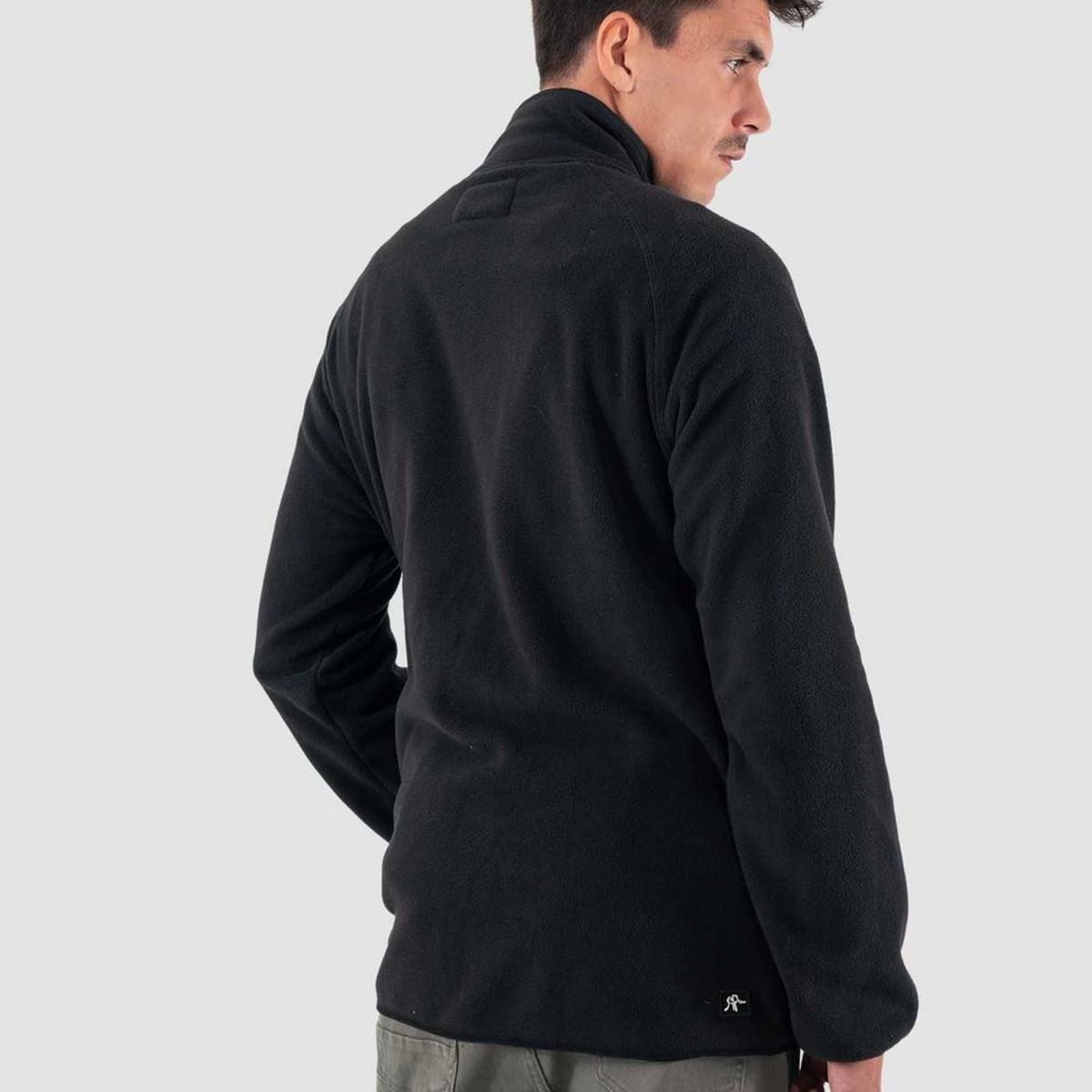 KAYA UNITE - Polar Hombre Full Zip Negro
