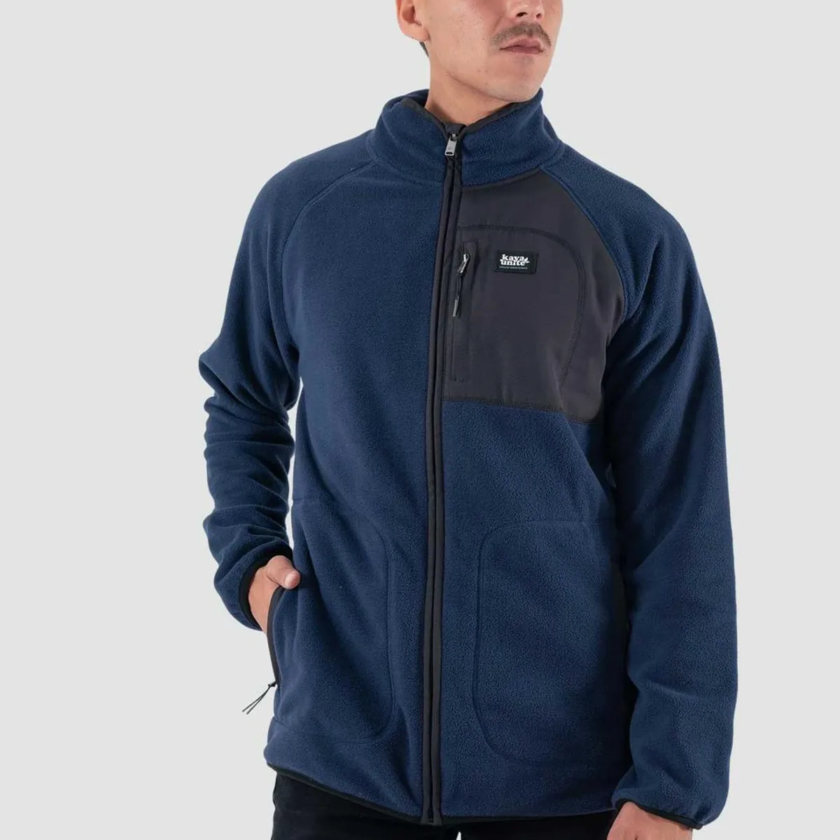 KAYA UNITE - Polar Hombre Full Zip Dk Navy