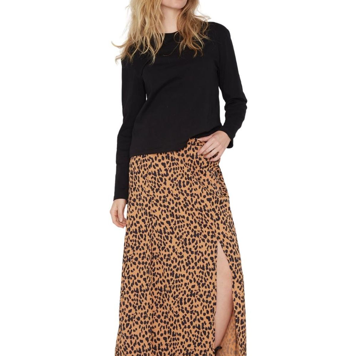 JACINTA TIENDA - Falda Jane midi II animal print Jacinta Tienda