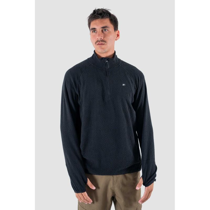 KAYA UNITE - Micropolar Hombre Cipress Negro