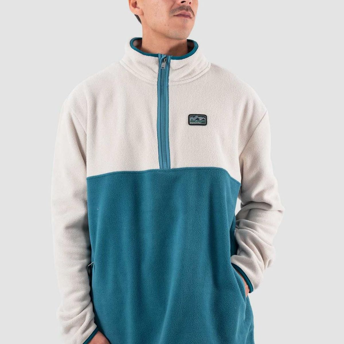 KAYA UNITE - Polar Hombre Half Zip Bone