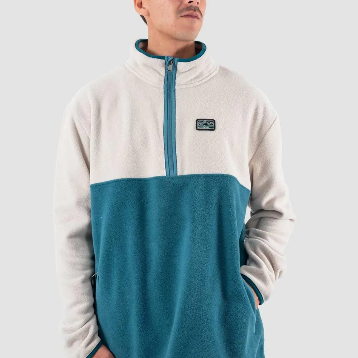 KAYA UNITE - Polar Hombre Half Zip Bone