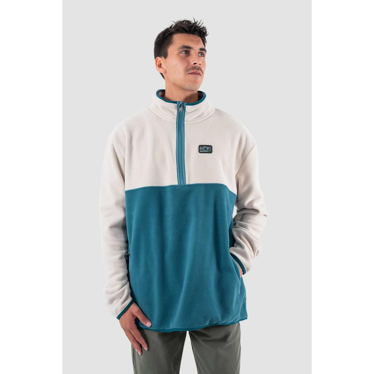 KAYA UNITE - Polar Hombre Half Zip Bone