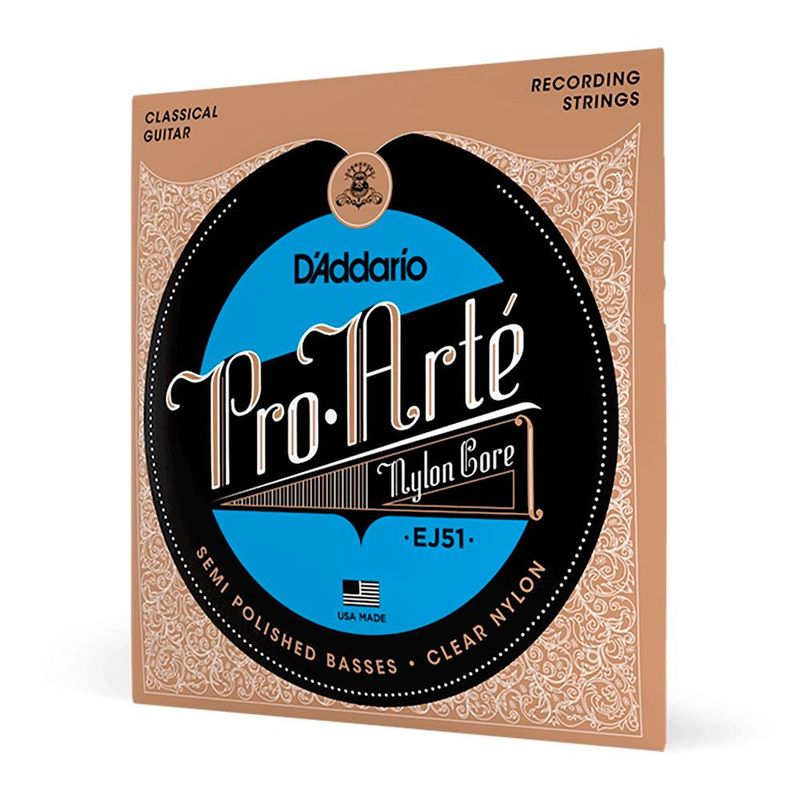 DADDARIO - Cuerdas Guitarra Nylon ProArte Nylon Tensión Alta EJ51