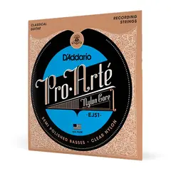 DADDARIO - Cuerdas Guitarra Nylon ProArte Nylon Tensión Alta EJ51