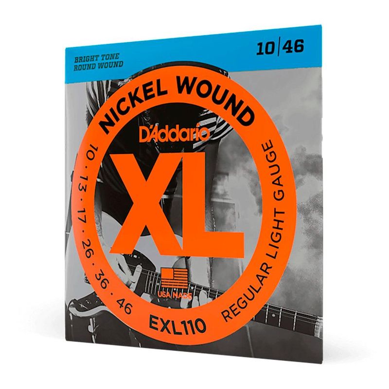 DADDARIO - Cuerdas Guitarra Eléctrica Daddario Xl 010046 EXL110