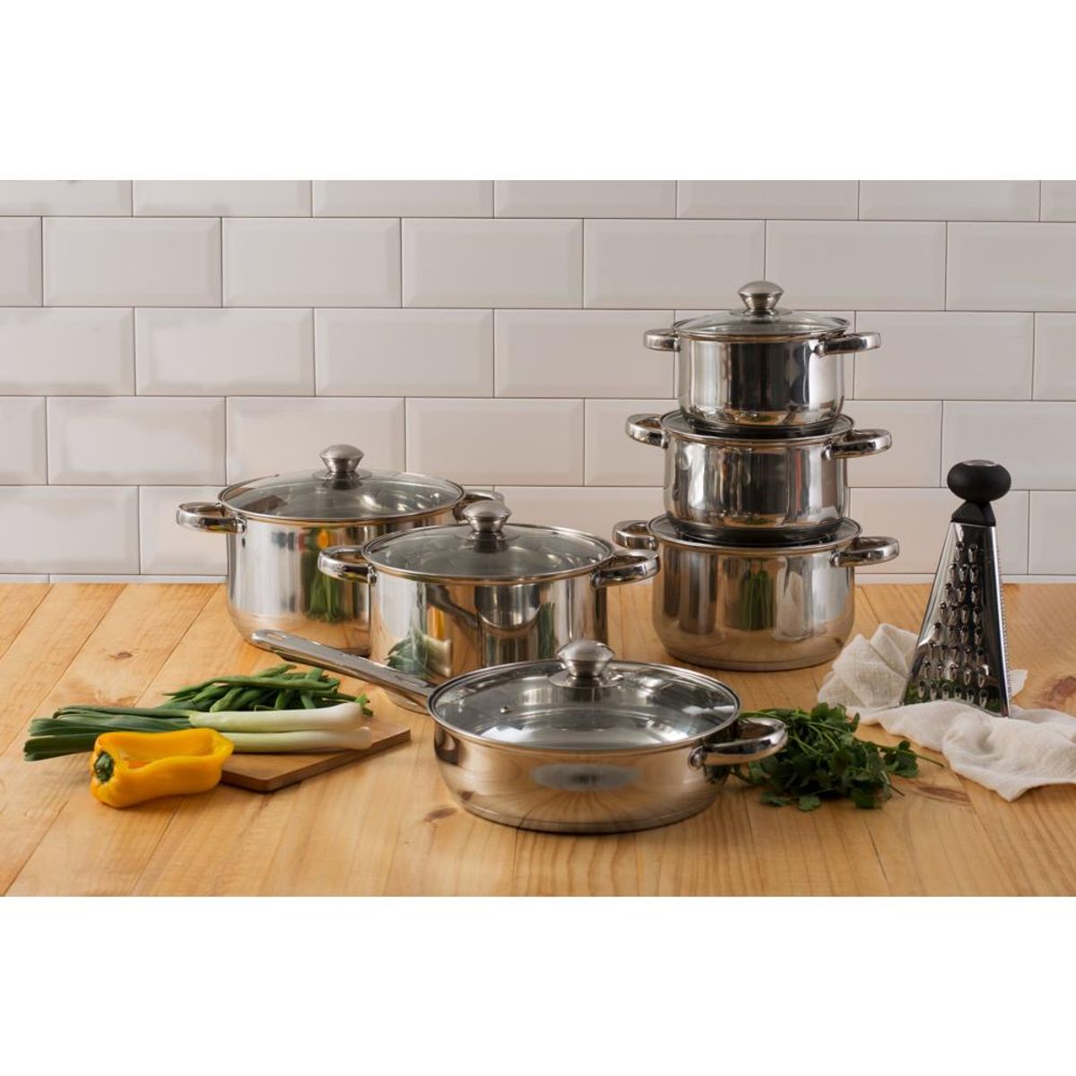 ILKO - Baterías De Cocina Ilko Prime Inox 11 Piezas