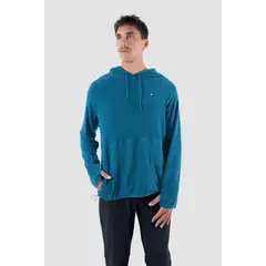 KAYA UNITE - Micropolar Hombre Cipress Hood Petrol