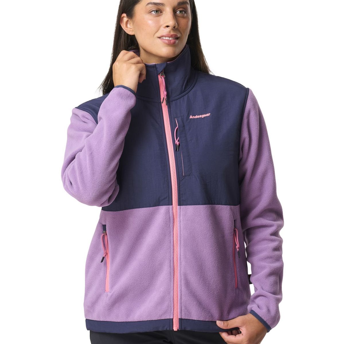 ANDESGEAR - Polar Mujer Tolhuaca Lila Andesgear