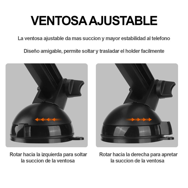 YESIDO - Soporte Holder Porta Celular Magnetico Marca Yesido C39