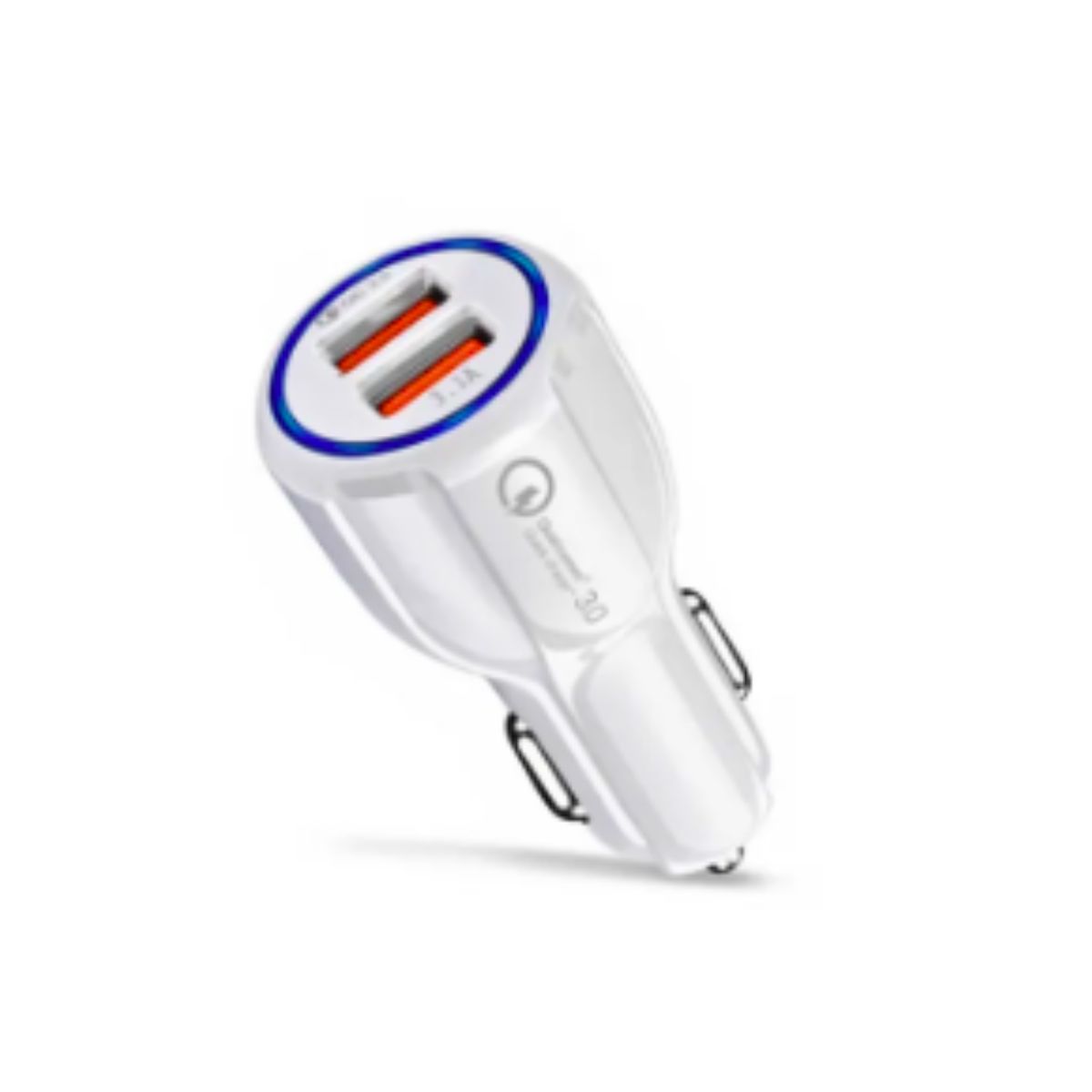 GENERICO - Adaptador Cargador Auto Celular + Cable Usb a Usb-c