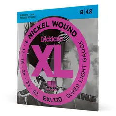 DADDARIO - Cuerdas Guitarra Eléctrica Xl 009042 EXL120