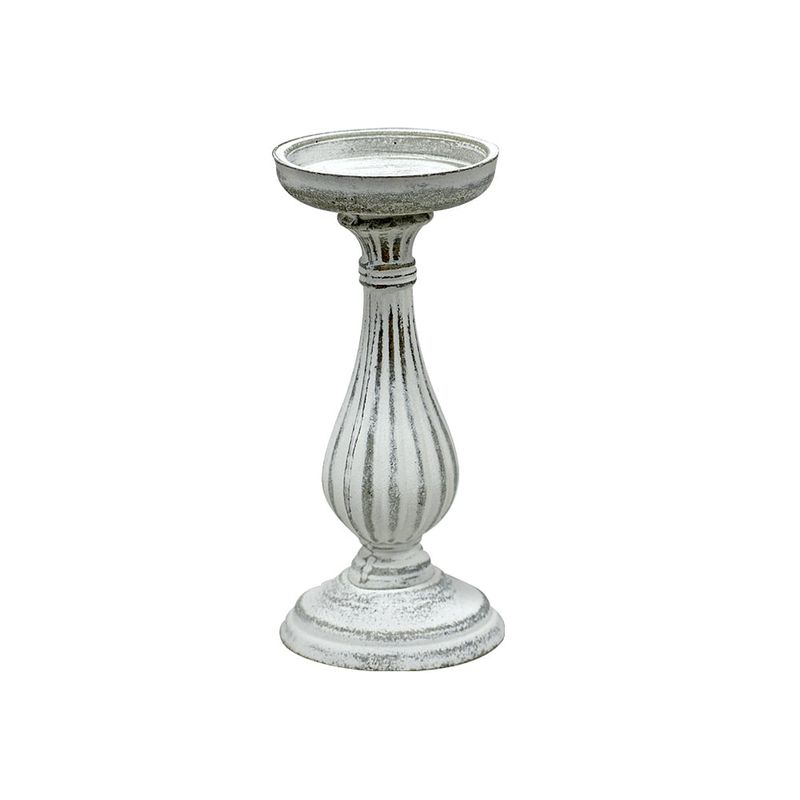 GENERICO - Candelabro 24 cm White