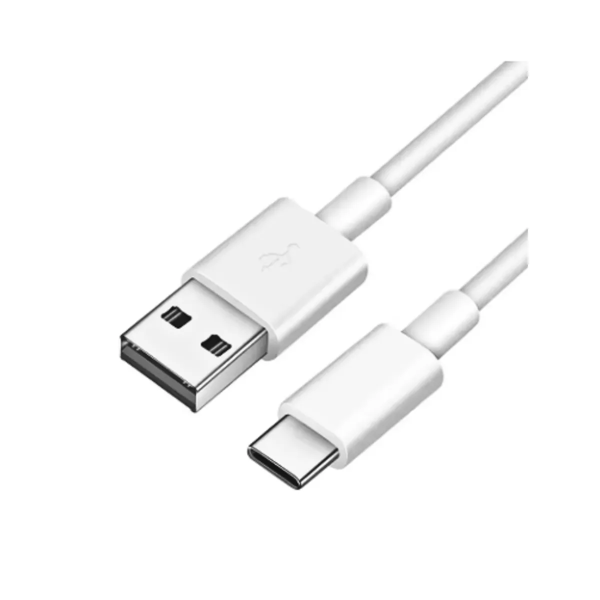 GENERICO - Cable De Datos Carga Rápida Usb A Usb-c Color Blanco