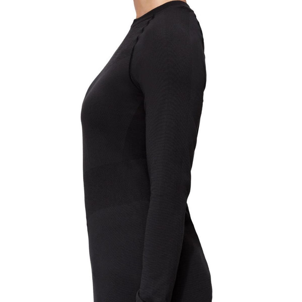 MAMMUT - Primera Capa Trift Longsleeve Mujer Negro
