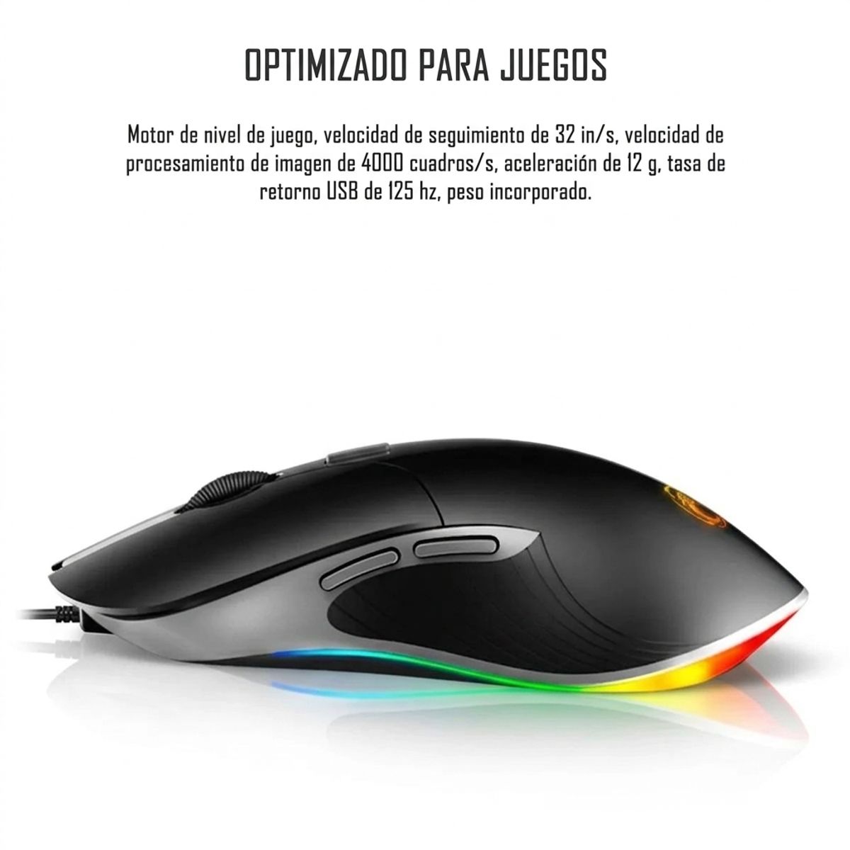 IMICE - Mouse Gamer Premium Imice X6 6400 Dpi Retroiluminado