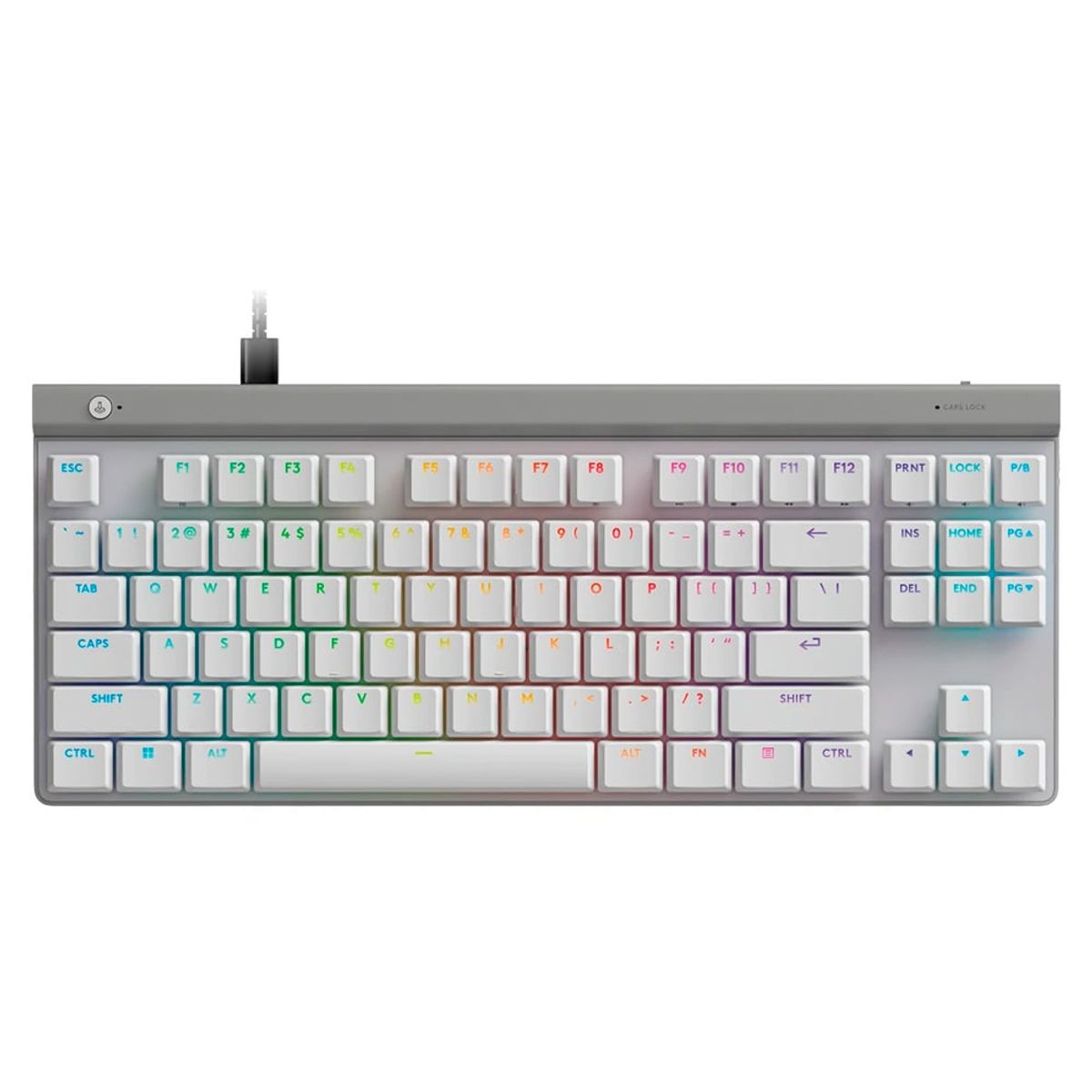 LOGITECH - Teclado Gamer Logitech G G515 TKL Blanco