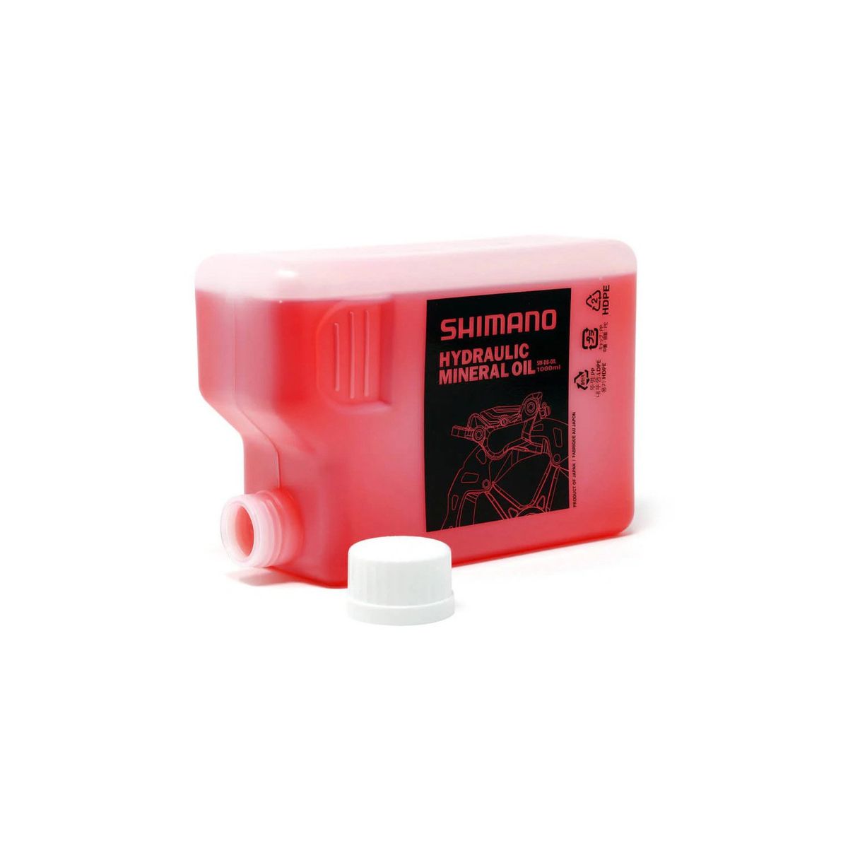 SHIMANO - Aceite Mineral 1 Litro Shimano Liquido Frenos Hidráulicos