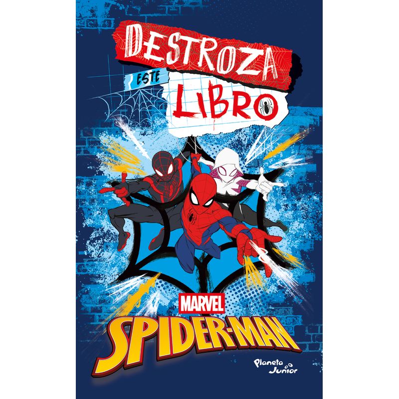 PLANETA JUNIOR - Libro Destroza este libro Spiderman y el multiverso - Marvel