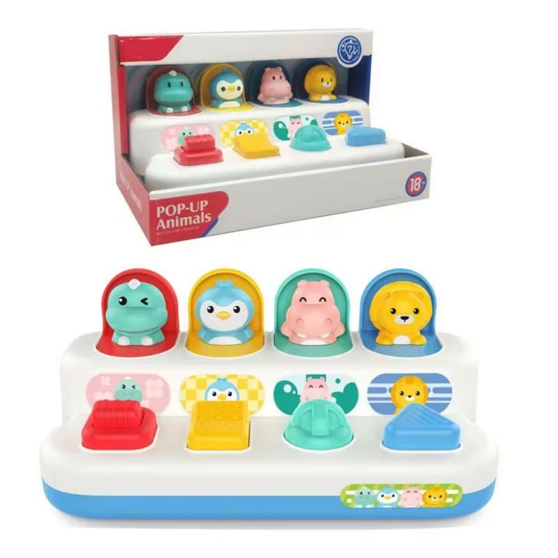 GENERICO - Juguete Didactico Pop Ut Para Bebés Descubre Animalitos