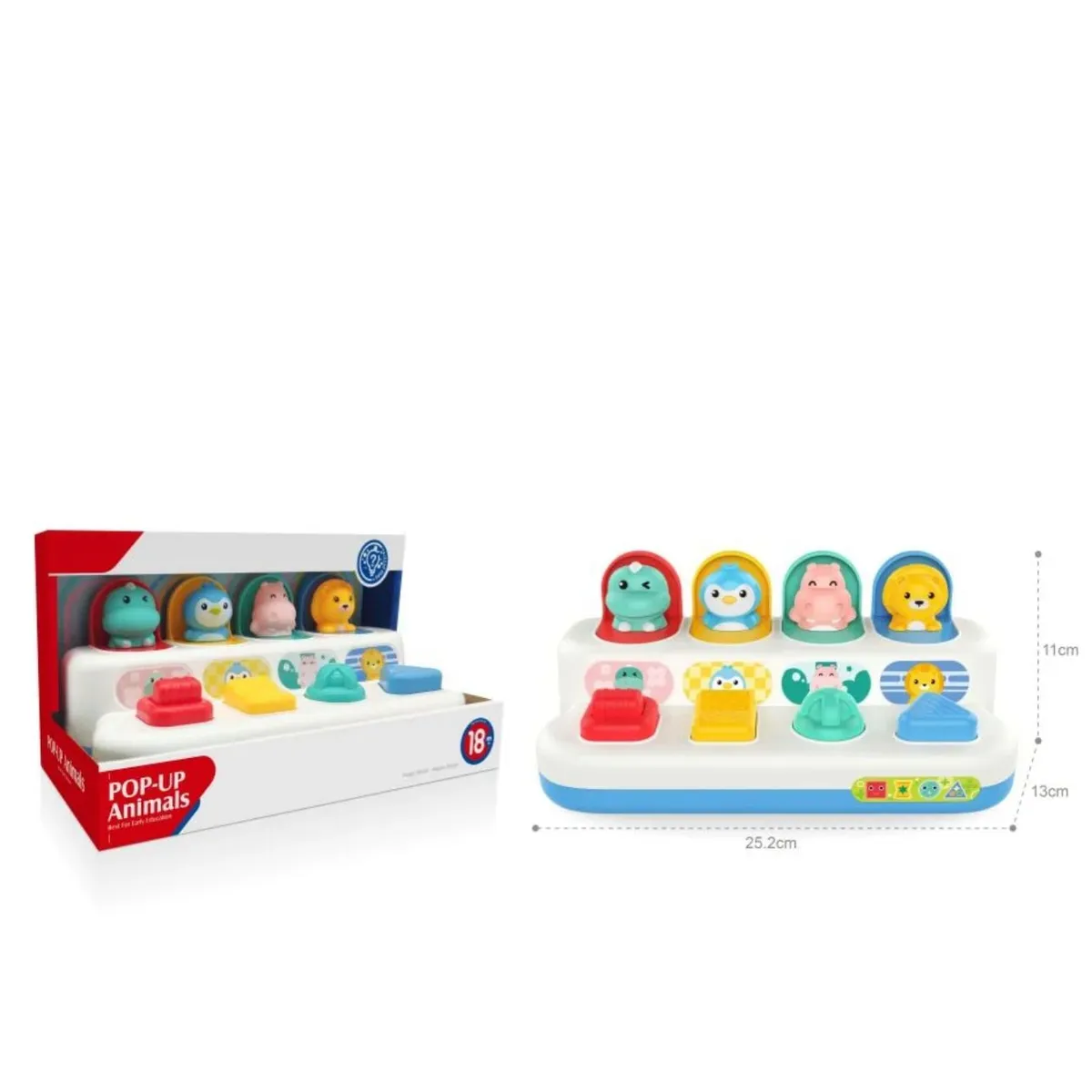GENERICO - Juguete Interactivo De Animales Pop-up