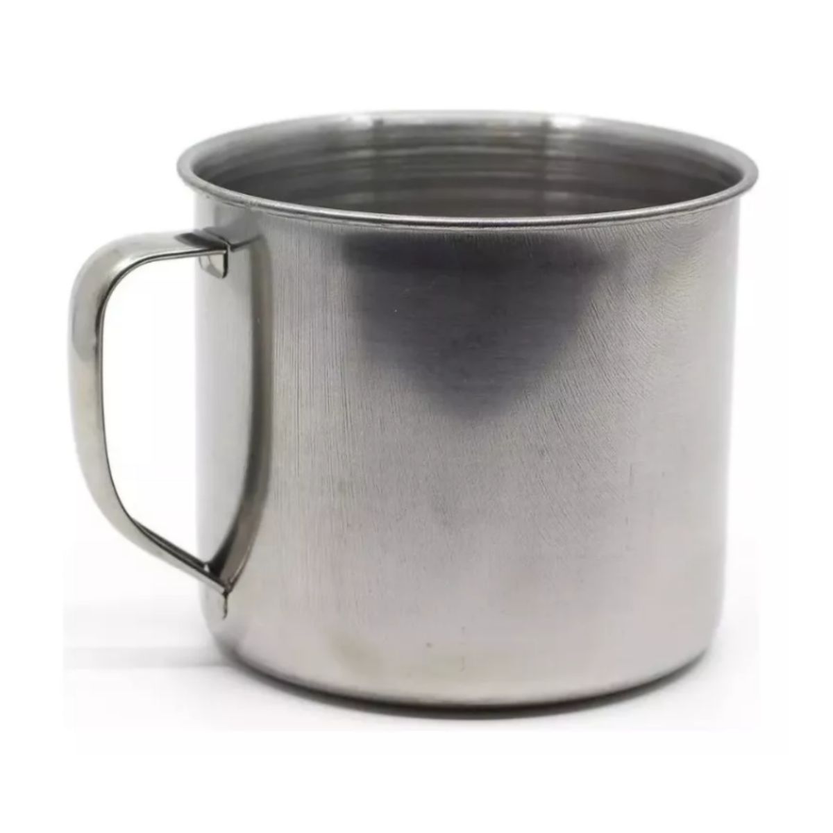 GENERICO - Taza Vaso Portátil Acero Inoxidable Camping Plateada