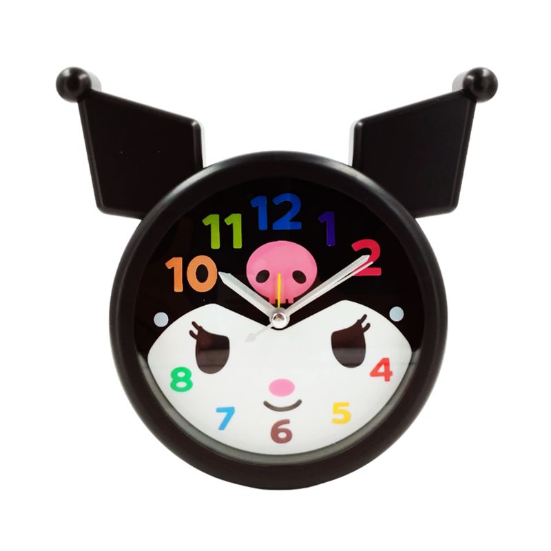GENERICO - RELOJ DESPERTADOR DE KUROMI NEGRO LY1088
