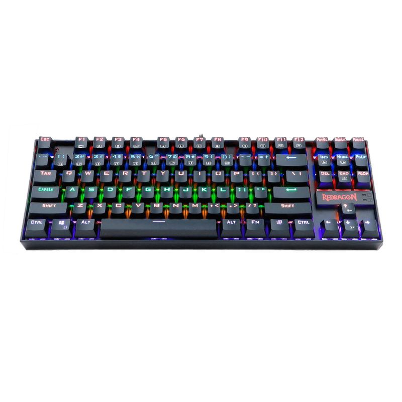 REDRAGON - Teclado Gamer Redragon Kumara K552 RGB TKL Switch Red Español