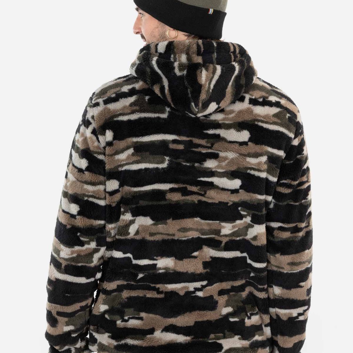 RUSTY - Poleron Chiporro Urban Negro Hombre Rusty - Negro