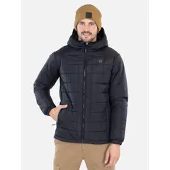 RUSTY - Parka Rush Negro Hombre - Negro