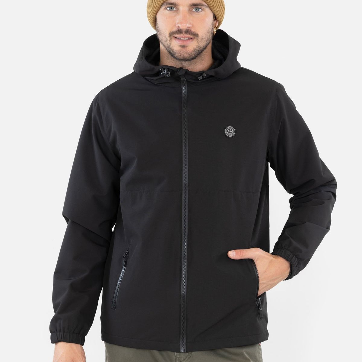 RUSTY - Cortaviento Airbreak Negro Hombre Rusty - Negro.