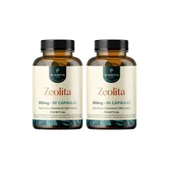 KARUNLIFE - Zeolita Premium Pack - 2 Frascos (180 Cápsulas) Karun Life