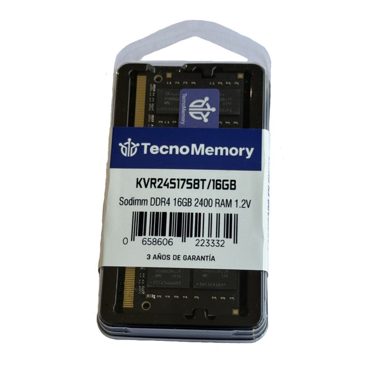 GENERICO - TecnoMemory Sodimm DDR4 16GB 2400 KVR24S17S8T/16GB