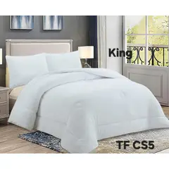 ANGELES DEL HOGAR - COBERTOR DE INVIERNO PLUSH LISO TAMAÑO KING