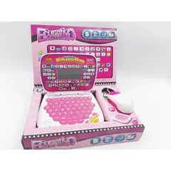 GENERICO - Ordenador Didactico Educativo Para Niños Color Rosa