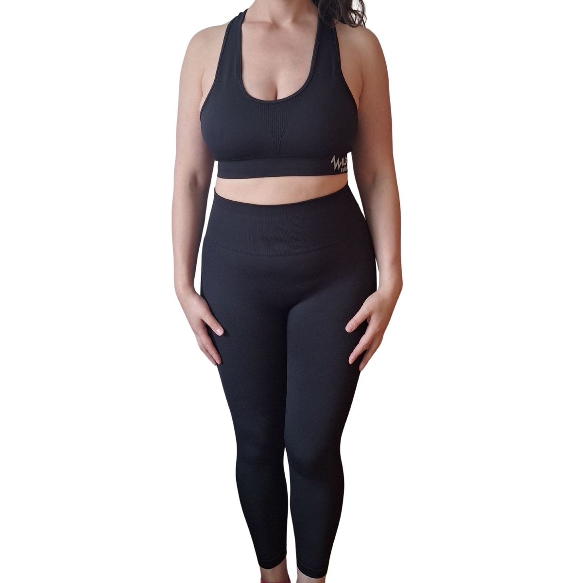 WILD TRAVEL - Conjunto Deportivo Set Peto Calza Midnight Flow Traje Mujer WildTravel