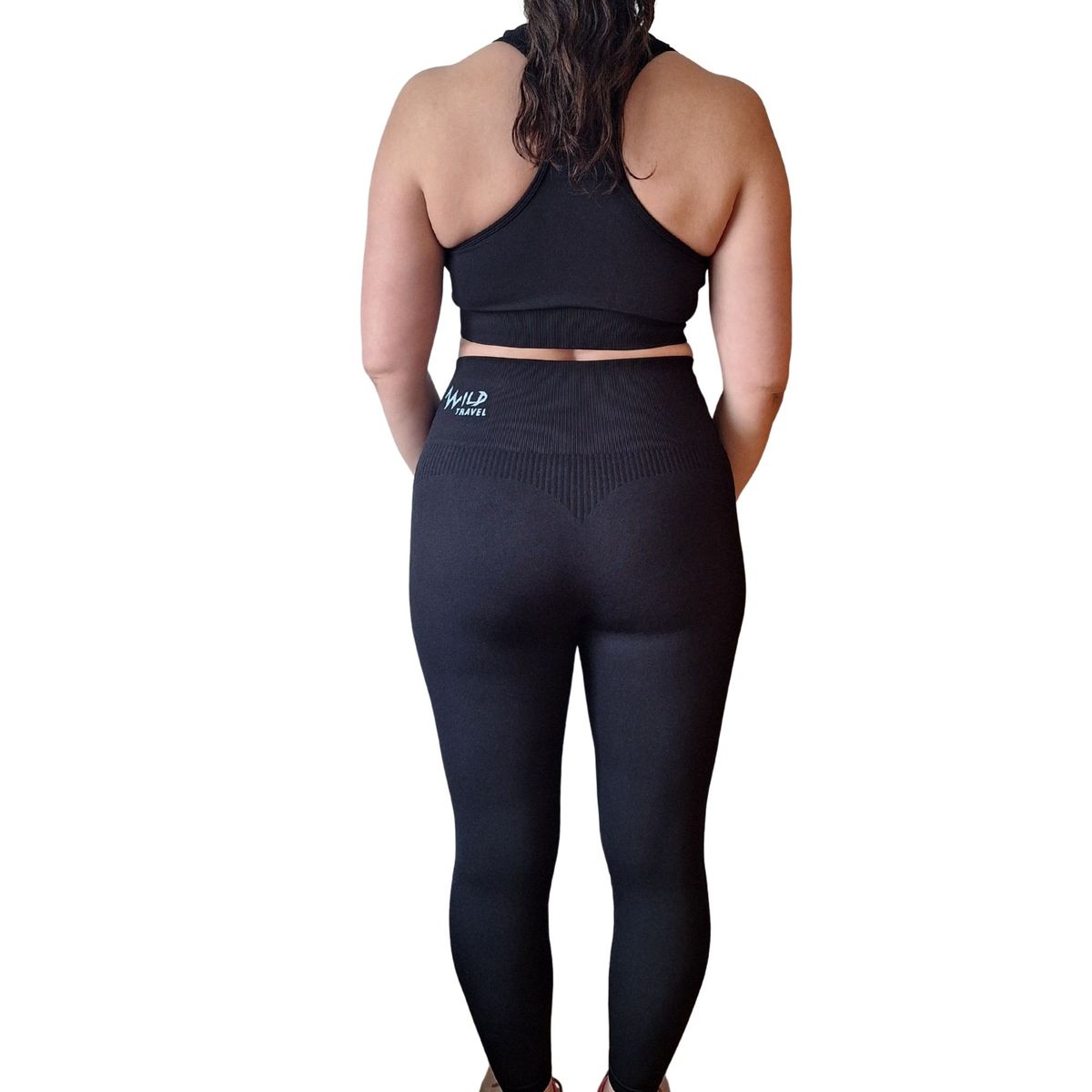 WILD TRAVEL - Conjunto Deportivo Set Peto Calza Midnight Flow Traje Mujer WildTravel