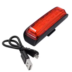 GENERICO - Luz trasera recargable para bicicletas Braviga