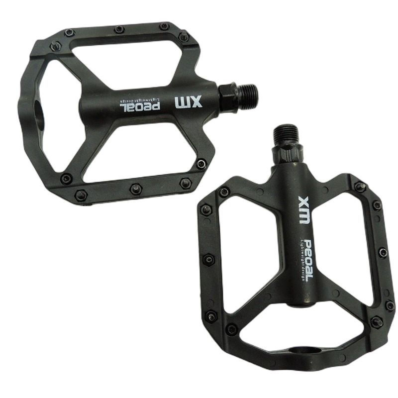 GENERICO - Pedales de plástico para bicicleta negro