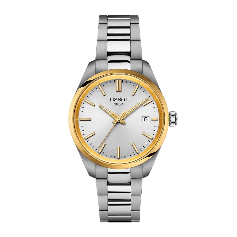 TISSOT - Reloj Tissot Pr100 Classic Acero Dorado