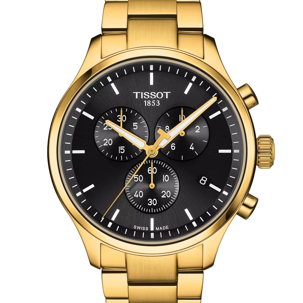 TISSOT - Reloj Tissot Chrono XL Dorado
