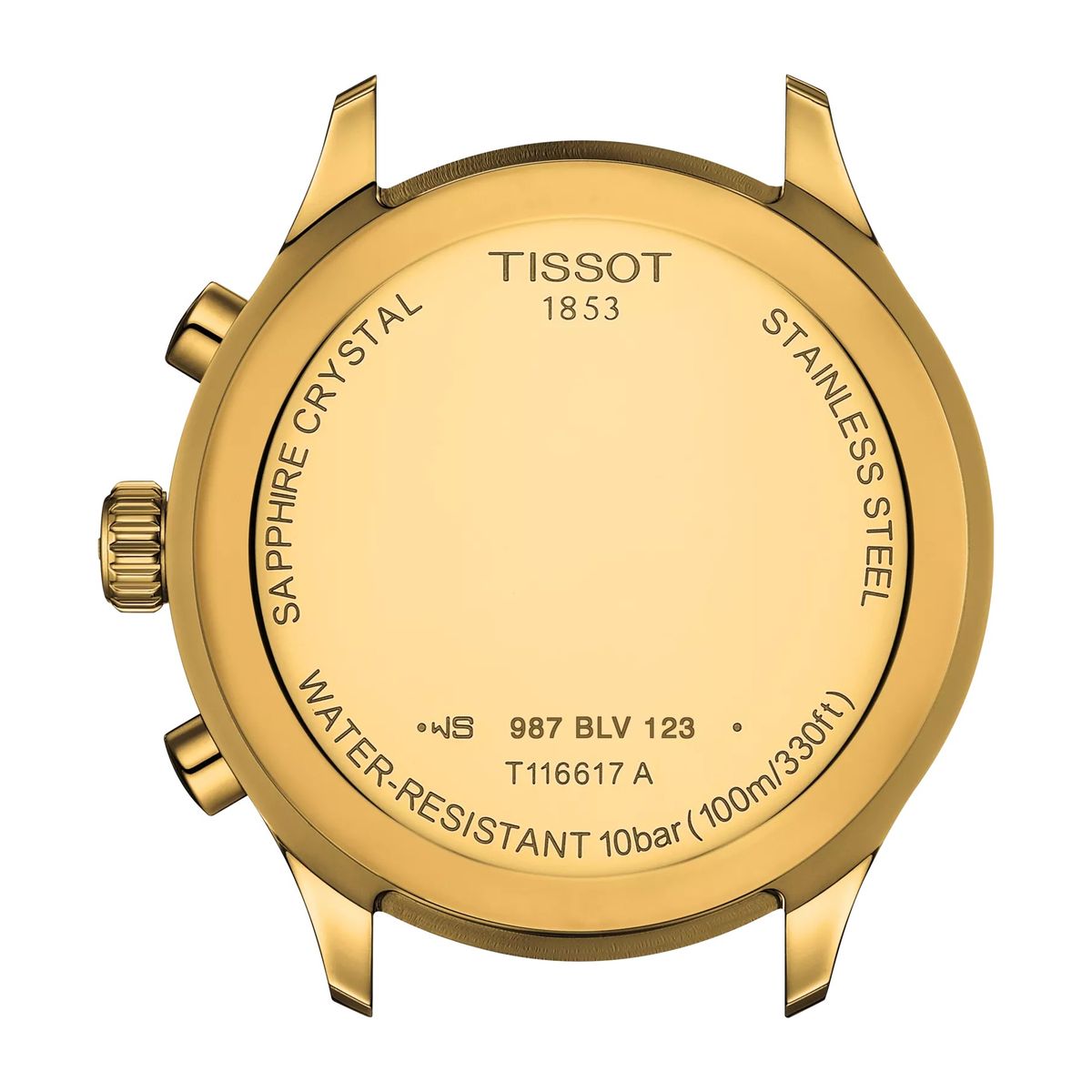 TISSOT - Reloj Tissot Chrono XL Dorado