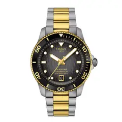 TISSOT - Reloj Seastar 1000 Powermatic 80 Bicolor