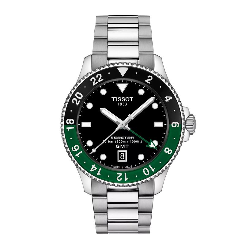 TISSOT - Reloj Tissot Seastar 1000 Quartz GMT Acero