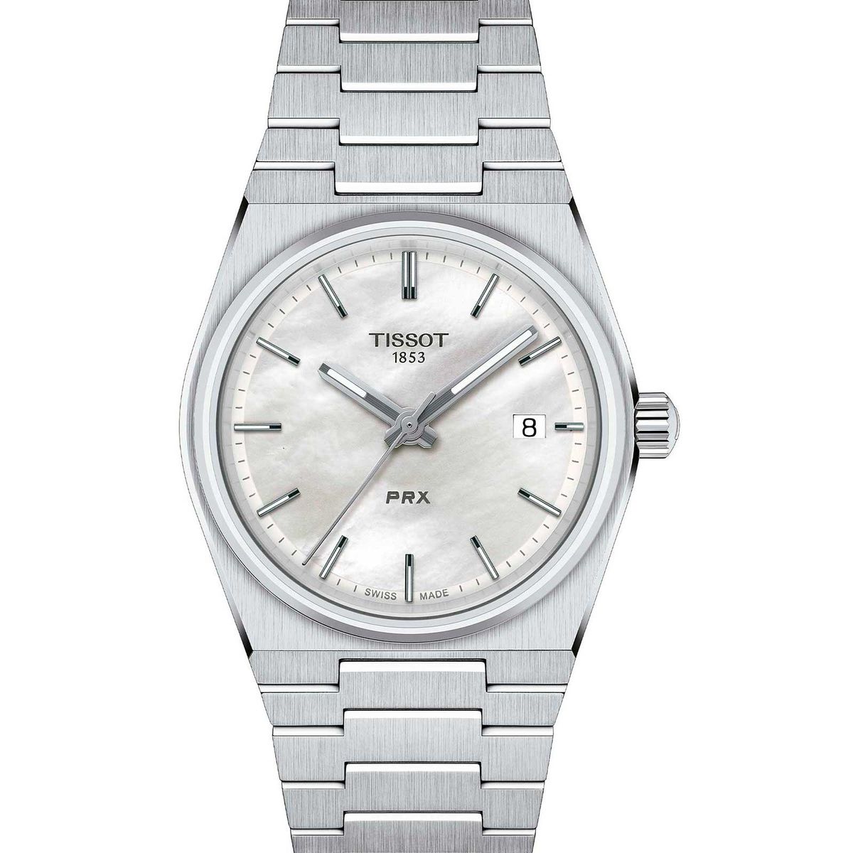TISSOT - Reloj-Tissot-PRX-Acero-Madre-Perla