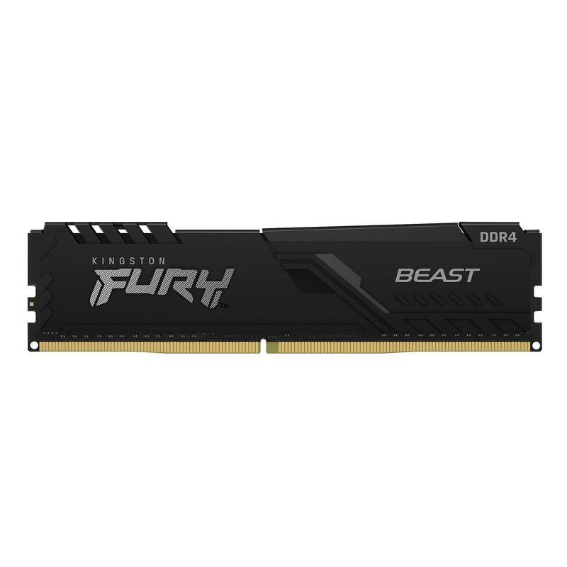 KINGSTON - Memoria Ram DDR4 16GB 3600MTs Kingston Fury Beast Black XMP