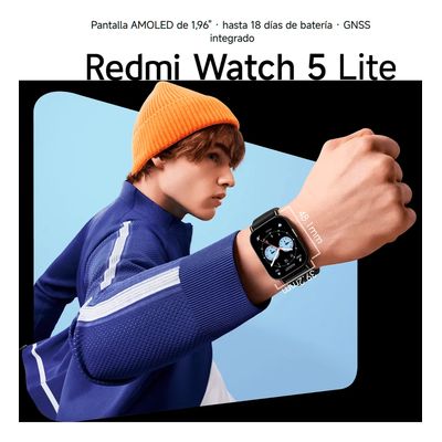 Imagen 2 del producto Smartwatch Redmi Watch 5 Lite Negro