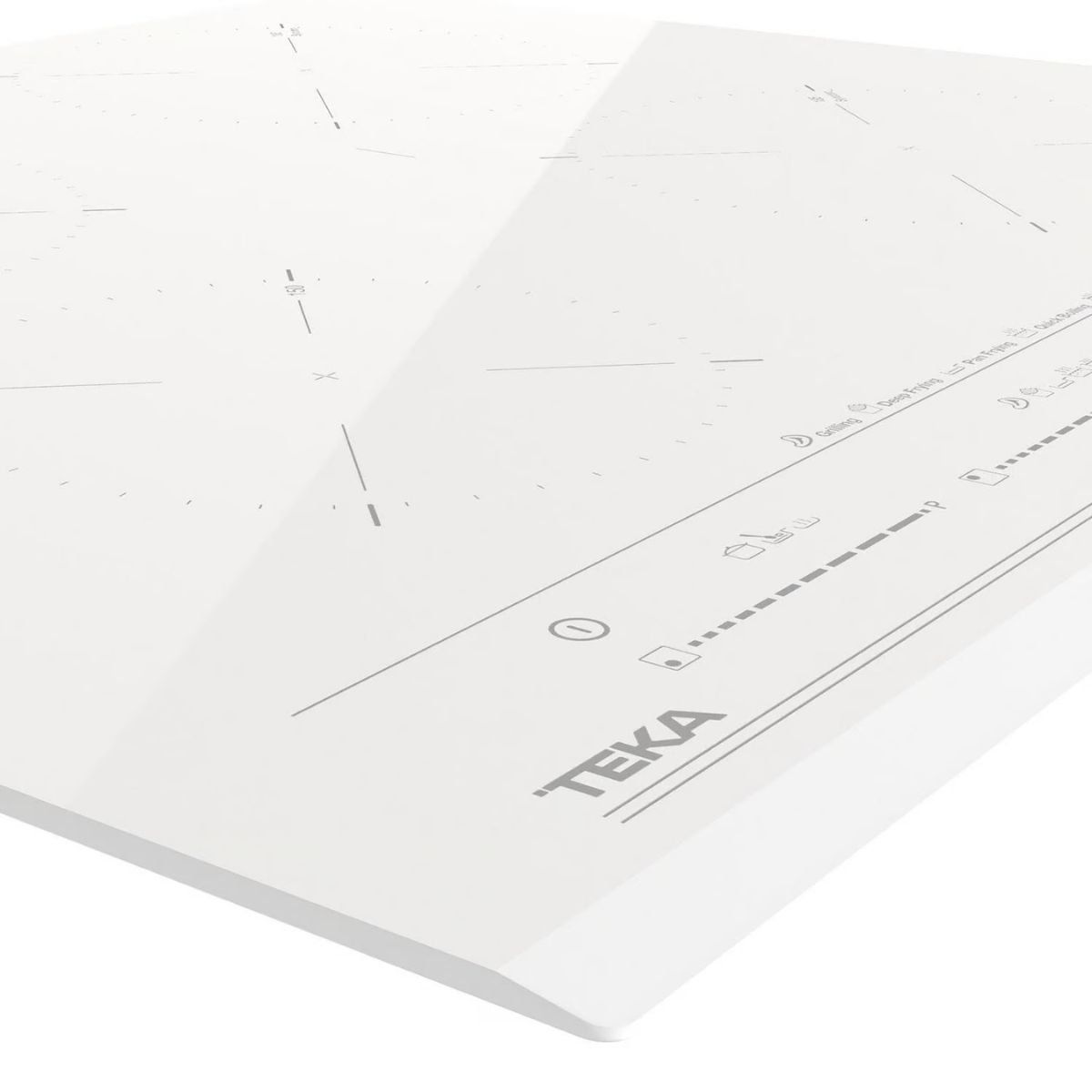 TEKA - Encimera Inducción 4 Platos Blanco IZC-64630 WH MST