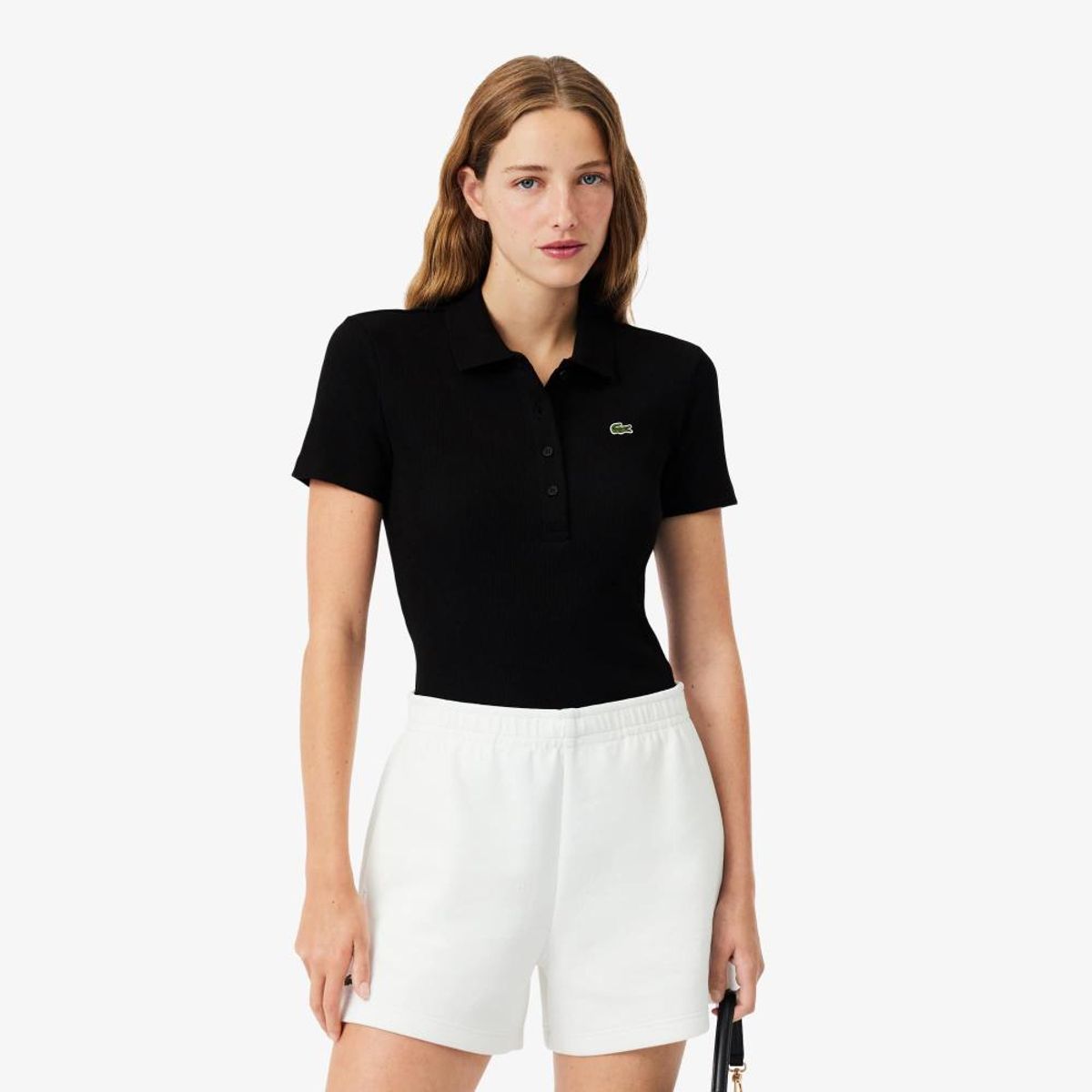 LACOSTE - Polera Polo Algodón Mujer Lacoste DF5377