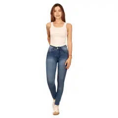 DIVINO JEANS - Jeans Hilary I Azul - Azul
